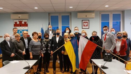 Nowodworscy radni solidarni z Ukrainą