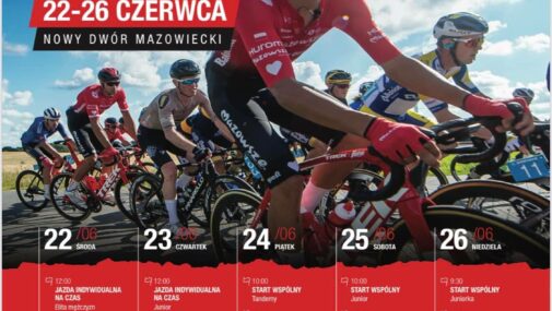 Nowy Dwór Mazowiecki gospodarzem tegorocznych Mistrzostw Polski w kolarstwie szosowym