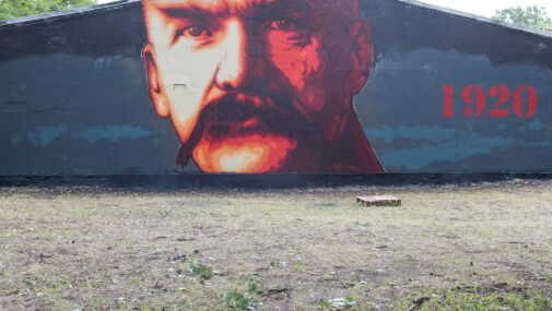 Ozdarski: Mural to hołd dla polskich żołnierzy