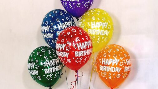 Balony z helem jako dekoracja urodzinowa?